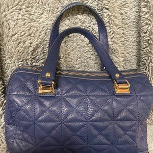 Charming Charlie Navy Blue Satchel